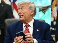 US President Donald Trump speaks after signing executive orders in the Oval Office of the White House in Washington, DC, on May 23, 2025. (Photo by Mandel NGAN / AFP) (Photo by MANDEL NGAN/AFP via Getty Images)