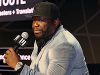 NEW YORK, NEW YORK - OCTOBER 24: 50 Cent attends the UnitedMasters SelectCon 2024 on October 24, 2024 in New York City. (Photo by Johnny Nunez/WireImage)