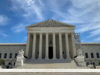 A general view of the U.S. Supreme Court building in Washington, U.S., June 1, 2024.