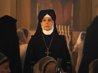 Sonia Braga in the film The First Omen