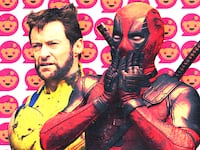 Ryan Reynolds as Deadpool/Wade Wilson and Hugh Jackman as Wolverine.