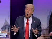 James Austin Johnson as Donald Trump on Saturday Night Live