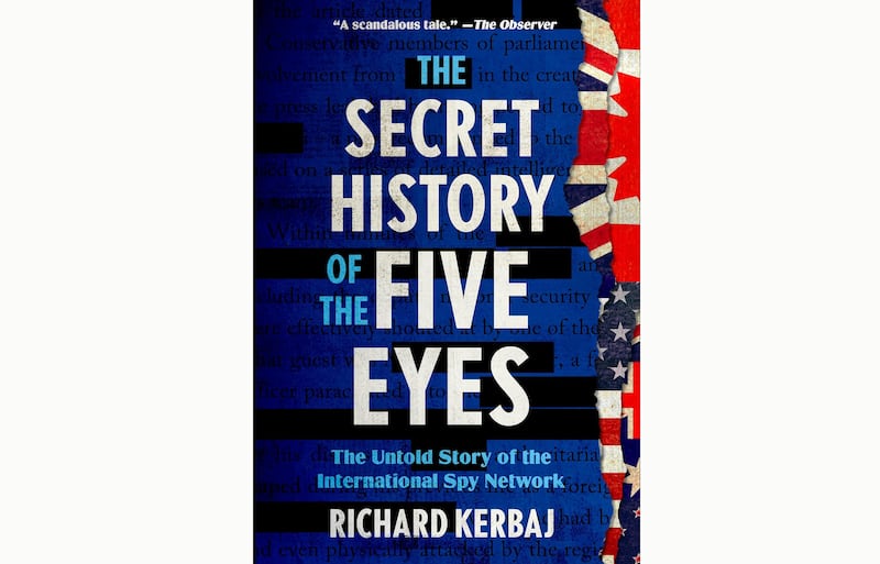 Book cover that says The Secret History of Five Eyes