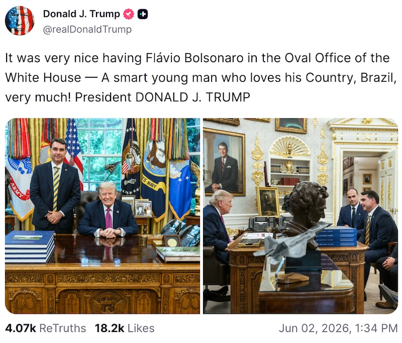 Donald Trump on Truth Social