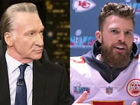 Bill Maher and Harrison Butker
