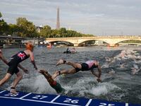 A charity has warned about pollution levels in the Seine river in Paris ahead of the 2024 Olympics.
