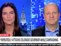 Jared Polis during CNN Interview with Kaitlan Collins.