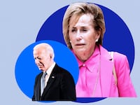 Valerie Biden Owens and Joe Biden.