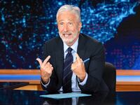 NEW YORK - MAY 18: Jon Stewart on the Comedy Central series The Daily Show. (Photo by Matt Wilson/Comedy Central via Getty Images) *** Local Caption ***Jon Stewart
