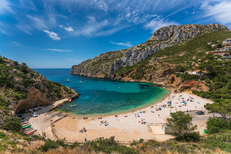 Cala Granadella, Spain