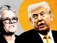 Rosie O'Donnell and Donald Trump