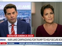 Kari Lake defends Trump's age and mental acuity on Newsmax.
