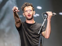 Matty Healy of The 1975 performs