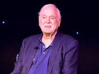 John Cleese speaks onstage at 'Comedy with the Cleeses' during the 2022 SXSW Conference