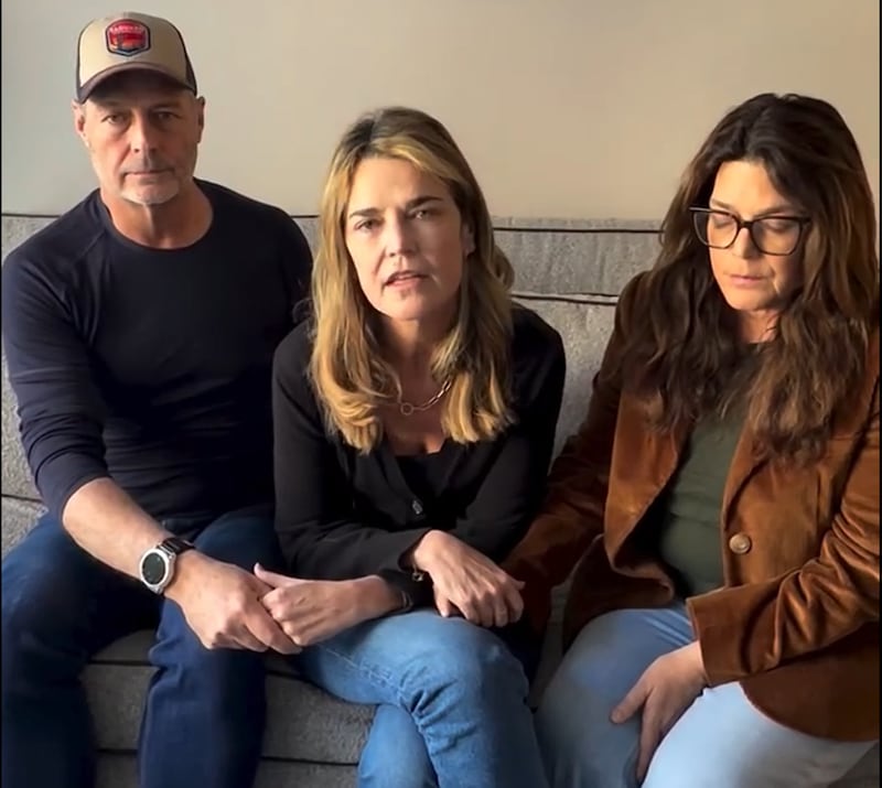 Savannah Guthrie posts a new video to Instagram with her family, speaking directly to her mother's kidnappers.