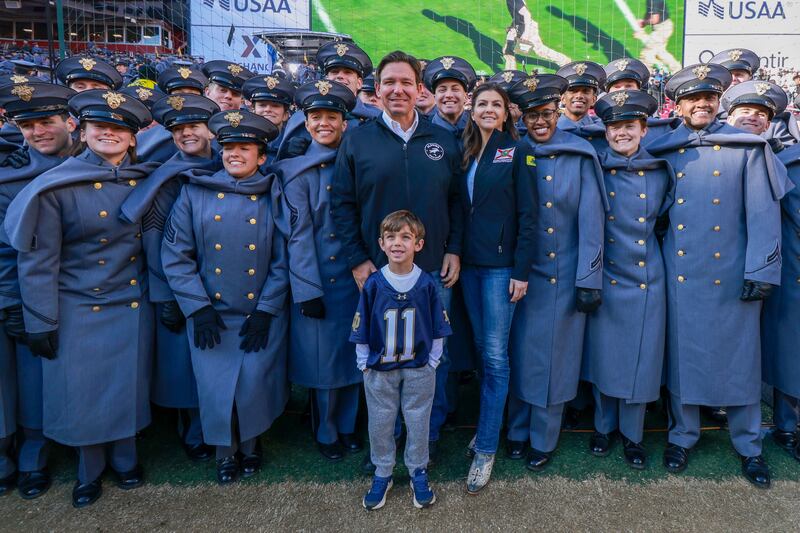 Gov. Ron DeSantis is a veteran who served in the U.S. Navy from 2004 to 2010.