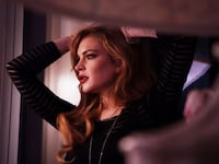 A photo including Lindsay Lohan in the docuseries Lindsay on OWN
