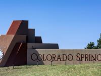 A father in Colorado was hit by a heavy metal ball which went out of bounds.