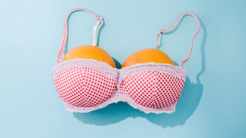 Oranges in a bra