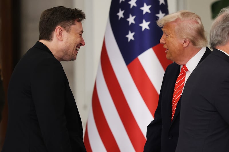 President Donald Trump and Tesla CEO Elon Musk have been working together since the president's inauguration on slashing the federal government.