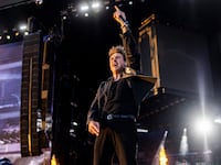 NUERBURG, GERMANY - JUNE 05: Singer Jacoby Shaddix of the band Papa Roach performs during Rock am Ring 2026 at on June 05, 2026 in Nuerburg, Germany. (Photo by Gina Wetzler/Redferns)