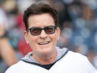 Charlie Sheen attends a charity softball game to benefit "California Strong" at Pepperdine University on January 13, 2019 in Malibu, California.