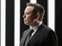 Elon Musk attends the opening ceremony of the new Tesla Gigafactory