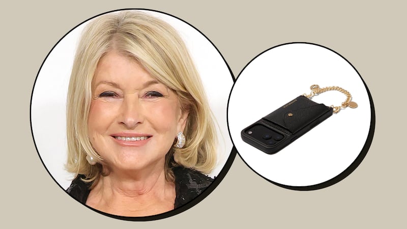 Martha Stewart Bandolier Phone Case Wristlet