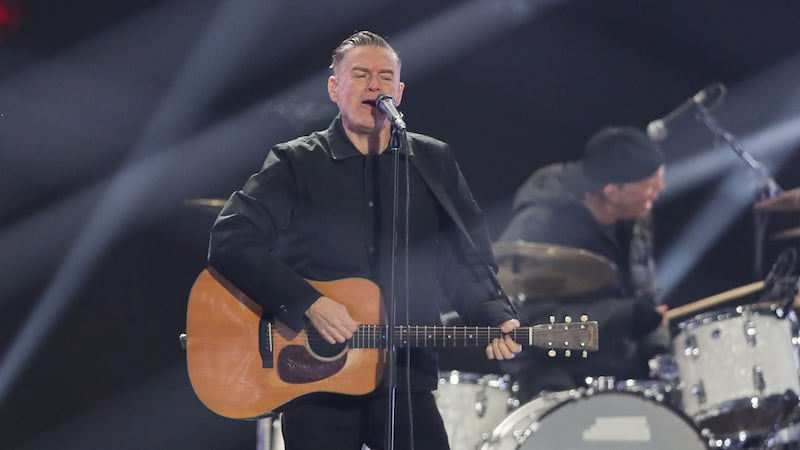Bryan Adams live on New Year's Eve.