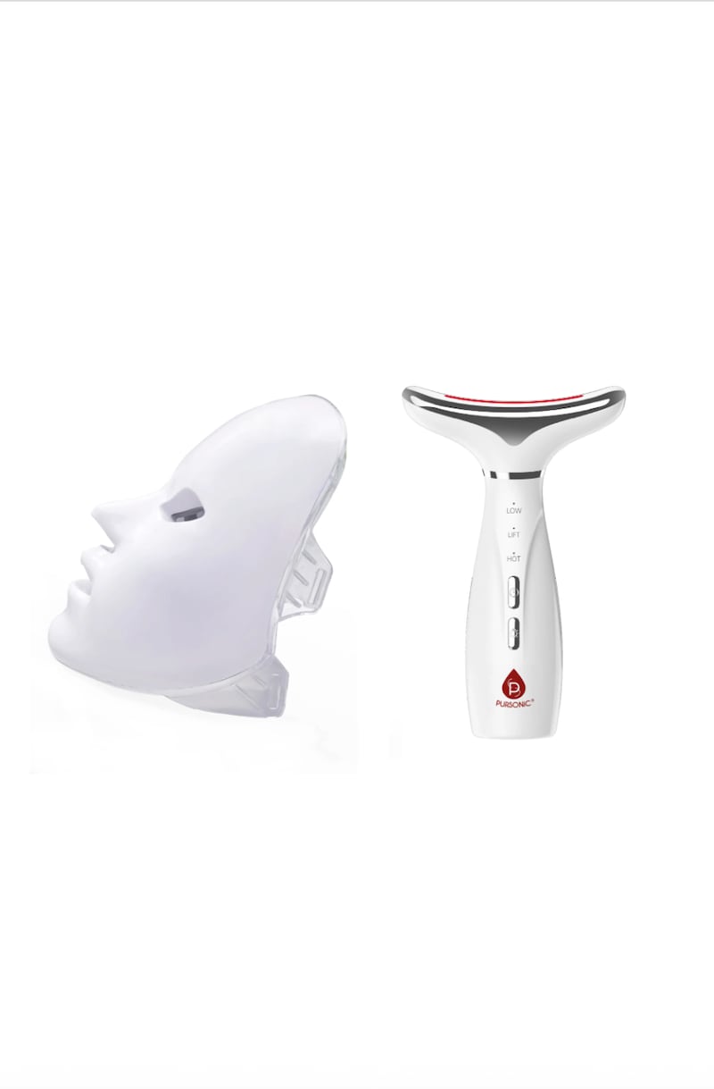 Pursonic LED Mask and Wand Set
