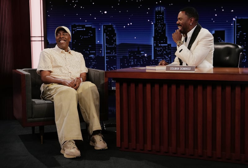 Coleman Domingo couldn't help but marvel at 70-year-old Arsenio Hall's youthful appearance.