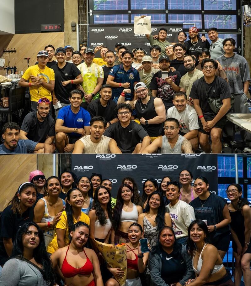 Members of the Paso Run Club