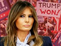 Melania Trump illustration