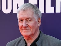 British composer George Fenton poses on the red carpet upon arrival to attend the Gala screening of "The Choral" at the Royal Festival Hall, during the 2025 BFI London Film Festival in London, on October 12, 2025. (Photo by HENRY NICHOLLS / AFP) (Photo by HENRY NICHOLLS/AFP via Getty Images)