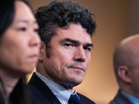 Joe Kent, an aide to Tulsi Gabbard, director of National Intelligence, attends the House Select Intelligence Committee hearing titled "Worldwide Threats Assessment," in Longworth building on Wednesday, March 26, 2025
