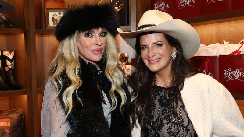 Brandi Glanville and Rachel Strauss attend the PBM Princess x Kemo Sabe red carpet event special screening of Rachel Strauss’ Documentary "Side Effects May Include” during Sundance Film Festival on January 25, 2026 in Park City, Utah.