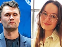 Charlie Kirk and sister Mary Kirk.