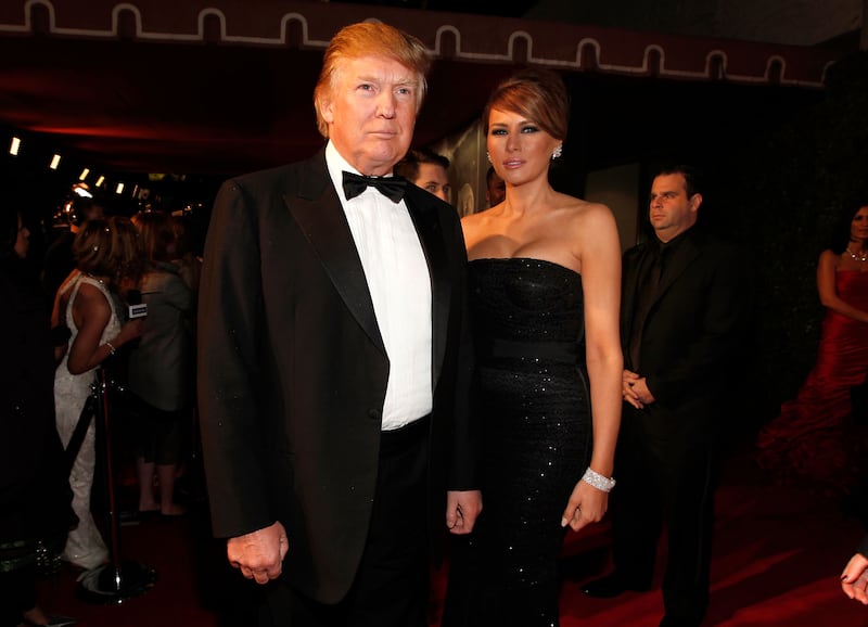Melania x Donald.
