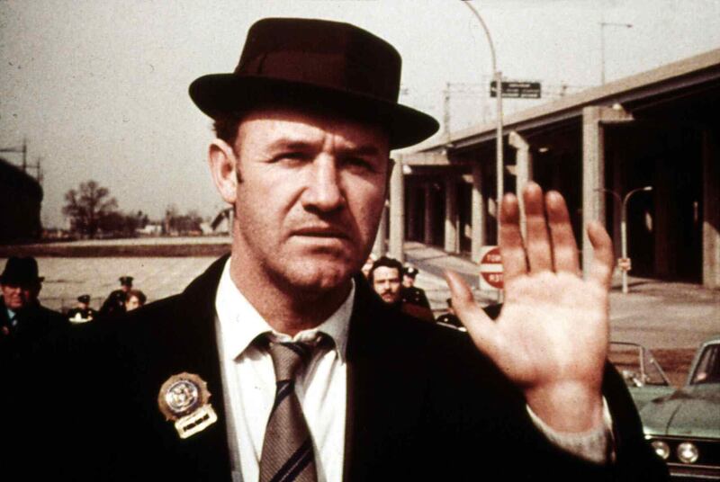 Kino. French Connection, French Connection, The, French Connection, French Connection, The, Gene Hackman Seine Recherchen bringen Jimmy Doyle (Gene Hackman) auf die Spur eines Heroinschmuggels zwischen Marseille und New York., 1971. (Photo by FilmPublicityArchive/United Archives via Getty Images)