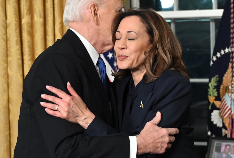 Joe Biden and Kamala Harris