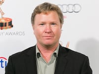 Kevin Bleyer arrives at the 65th Primetime Emmy Awards writer nominees event in North Hollywood, California, in 2013.