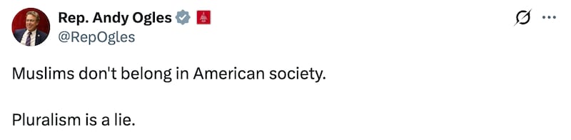 Rep. Andy Ogles/X