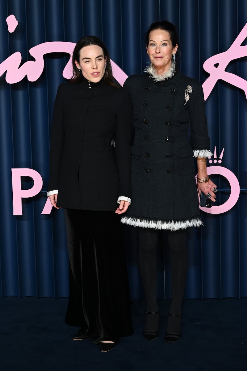 Tallulah Harlech and Amanda Harlech attend the 2025 Fashion Awards at the Royal Albert Hall on December 1, 2025, in London.