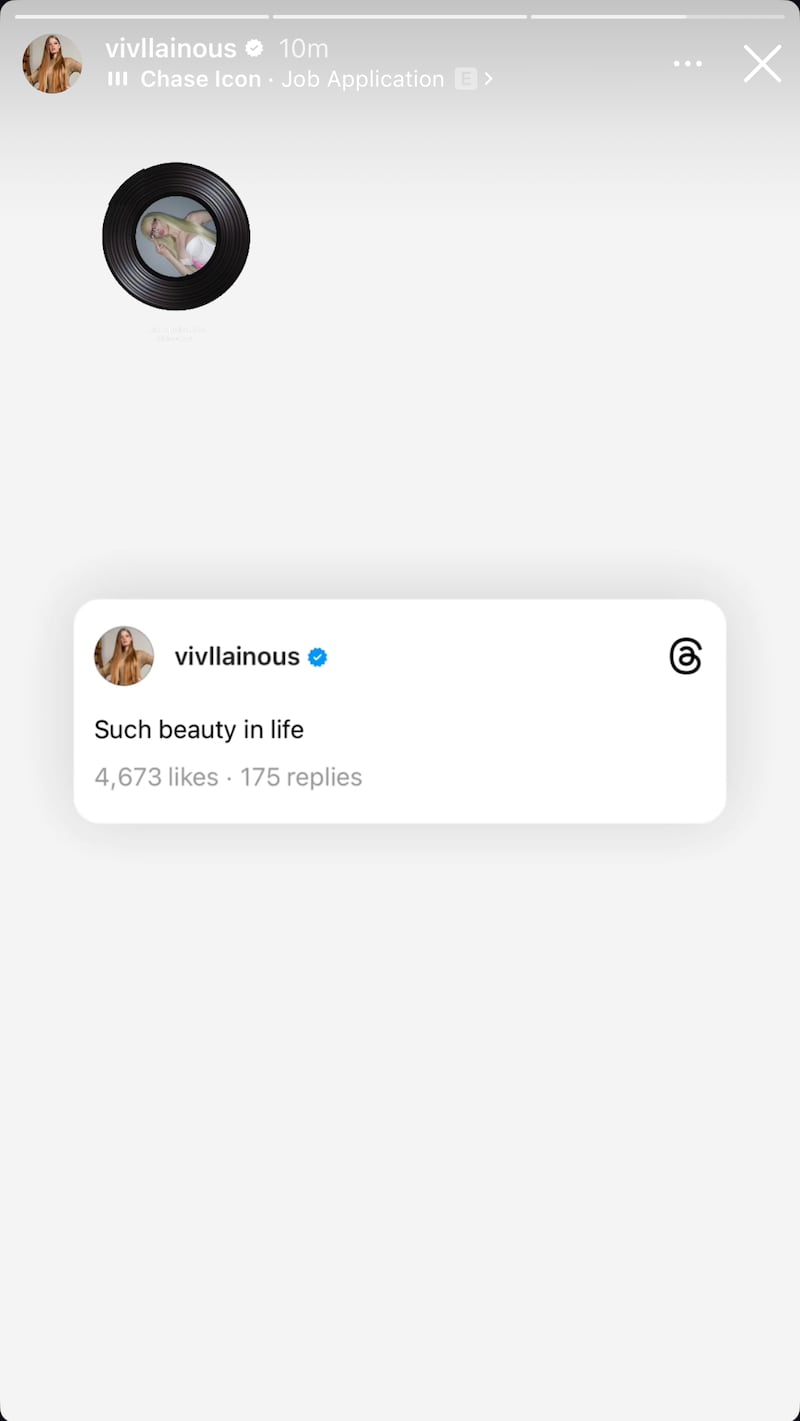 Elon Musk's daughter Vivian Jenna Wilson posted on her Instagram Stories Thursday, seemingly referring to the Trump-Musk fallout.