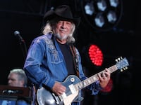 NASHVILLE, TN - JUNE 10: (EDITORIAL USE ONLY) John Anderson performs during day 3 of the 2017 CMA Music Festivalon June 10, 2017 in Nashville, Tennessee. (Photo by Terry Wyatt/FilmMagic)