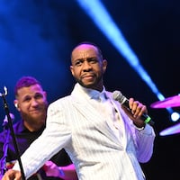 MABLETON, GEORGIA - JULY 30: Freddie Jackson performs onstage at Mable House Barnes Amphitheatre on July 30, 2022 in Mableton, Georgia. (Photo by Paras Griffin/Getty Images)