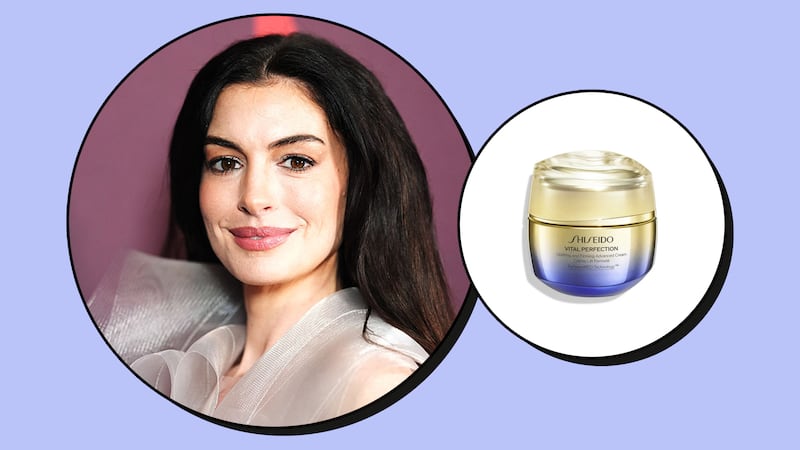 Anne Hathaway Shiseido Cream