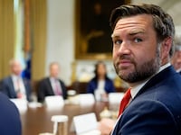 WASHINGTON, DC - JULY 08: U.S. Vice President J.D. Vance attends a Cabinet Meeting with U.S. President Donald Trump at at the White House on July 08, 2025 in Washington, DC. Trump discussed the recent flash flooding tragedy in Central Texas where at least 109 people have died, and other topics during the portion of the meeting that was open to members of the media. (Photo by Andrew Harnik/Getty Images)