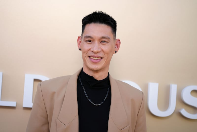 NBA Star Jeremy Lin attends the 5th Annual Gold Gala at the Music Center on May 9, 2026, in Los Angeles, California.
