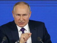 Russian President Vladimir Putin speaks